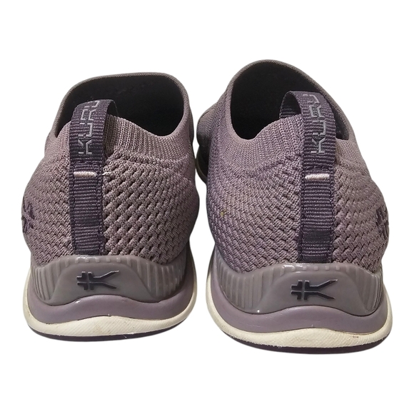 KURU Stride Sneakers Purple Textured Breathable Knit Mesh Slip On Size 11 - Picture 6 of 10